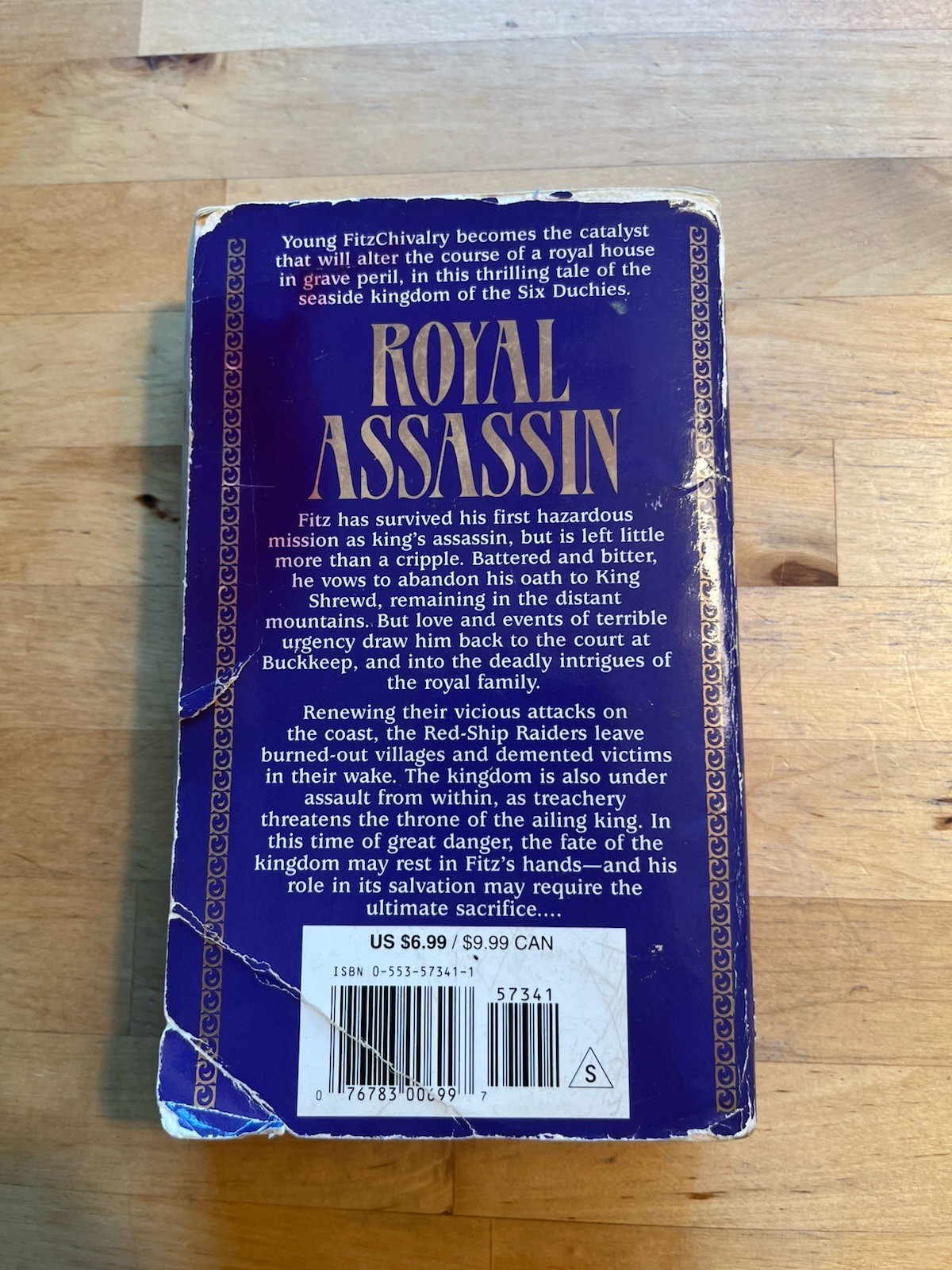 ROYAL ASSASSIN by Robin Hobb FIRST EDITION 1997 8th Printing, The Farseer Book 2