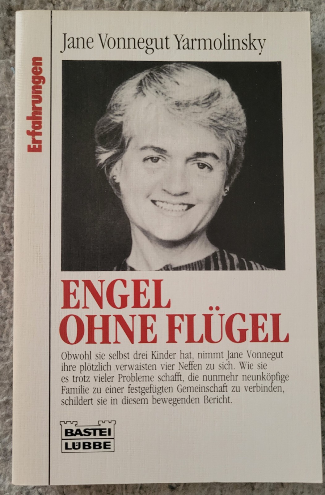 Engel Ohne Fluegel – Jane Vonnegut Yarmolinsky – Deutsche Literatur – German