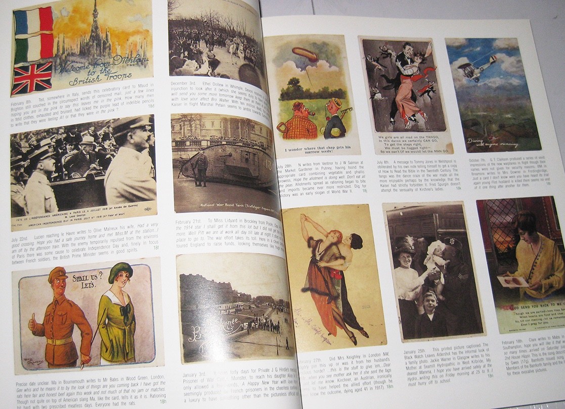 The Postcard Century: 2000 Cards & Their Messages, paperback 2000 mint condition