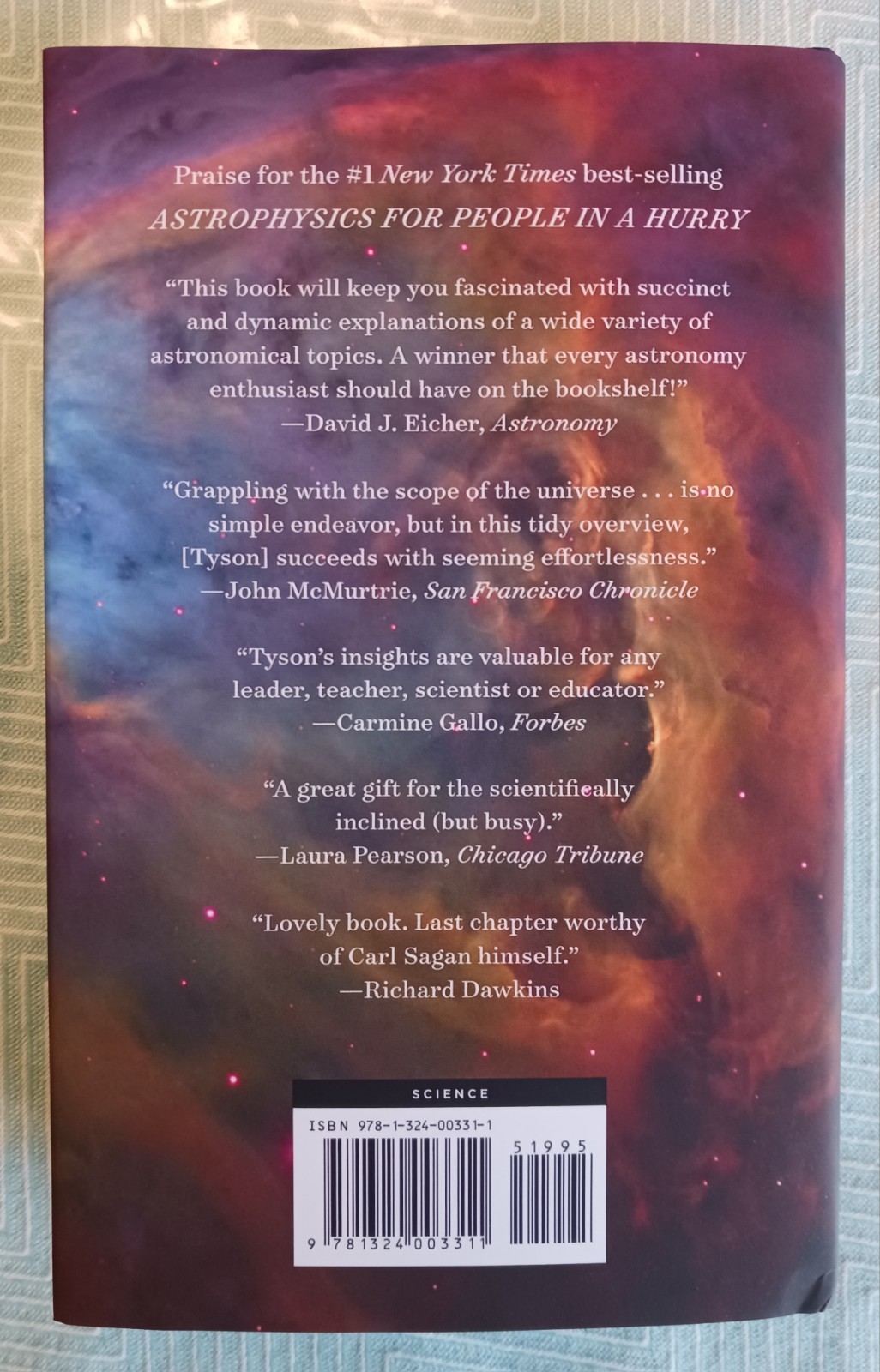 SIGNED Neil deGrasse Tyson Autographed Book – Letters from an Astrophysicist HC