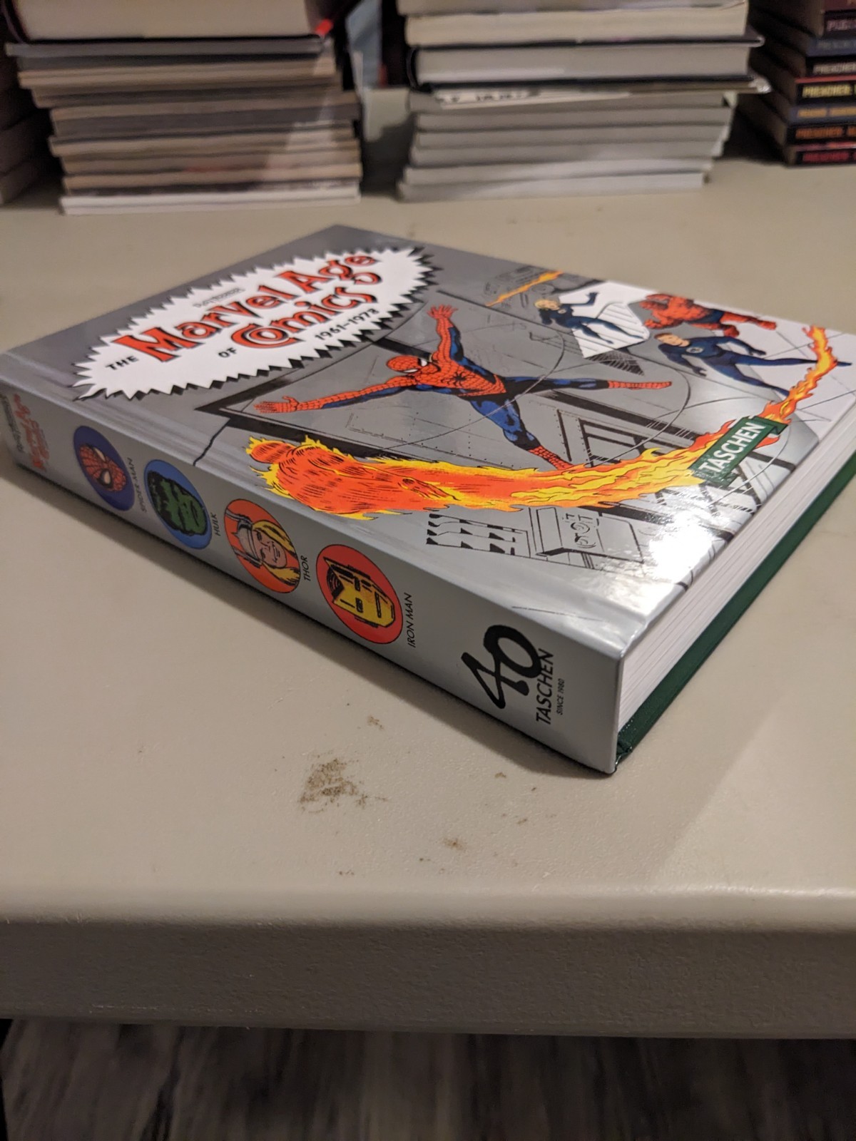 Taschen The Marvel Age Of Comics 1961-1978 Illustrated Hardcover Roy Thomas