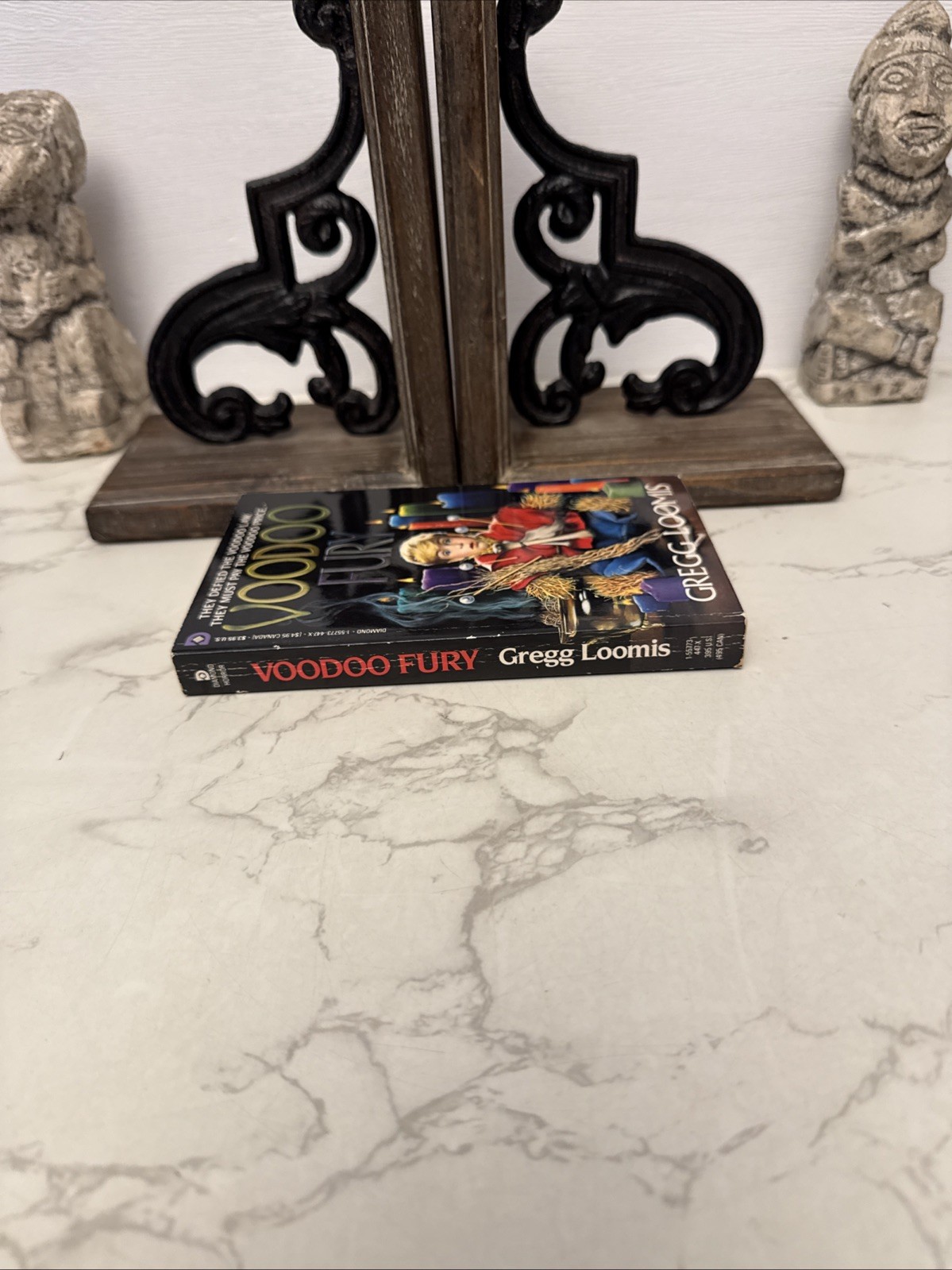 Voodoo Fury by Gregg Loomis (1991, Diamond Edition First Printing)Horror