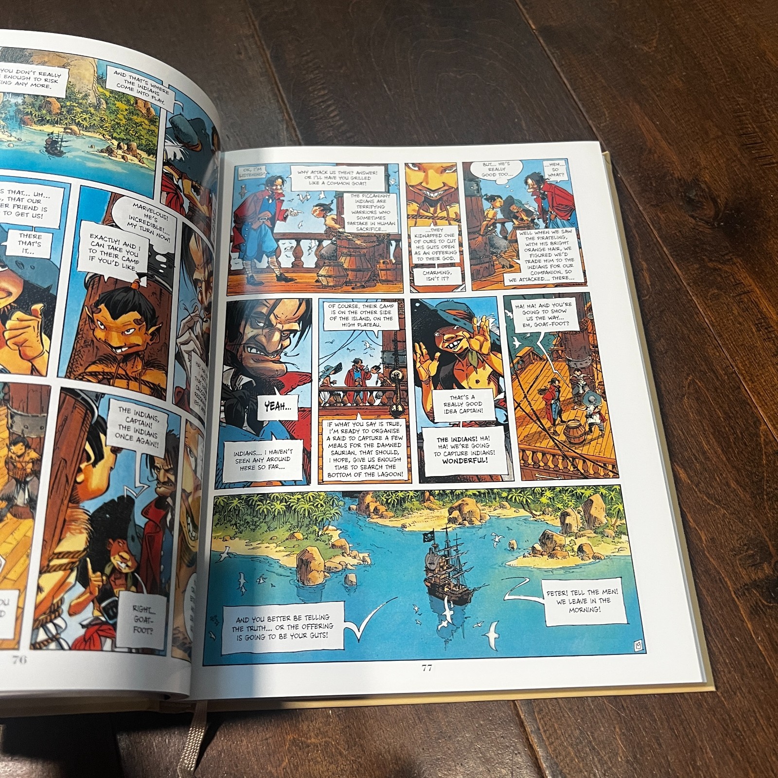 PETER PAN By Regis Loisel 2014 Hardcover Graphic Novel Book French English