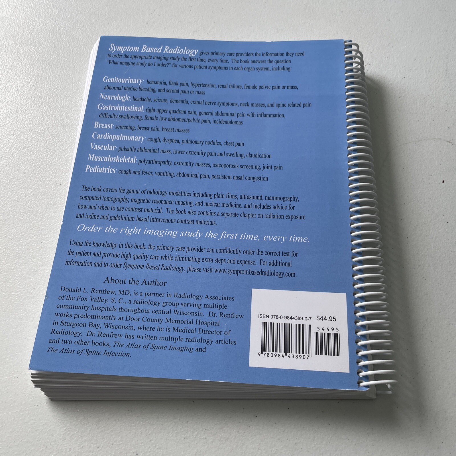 Symptom Based Radiology, Donald L. Renfrew
