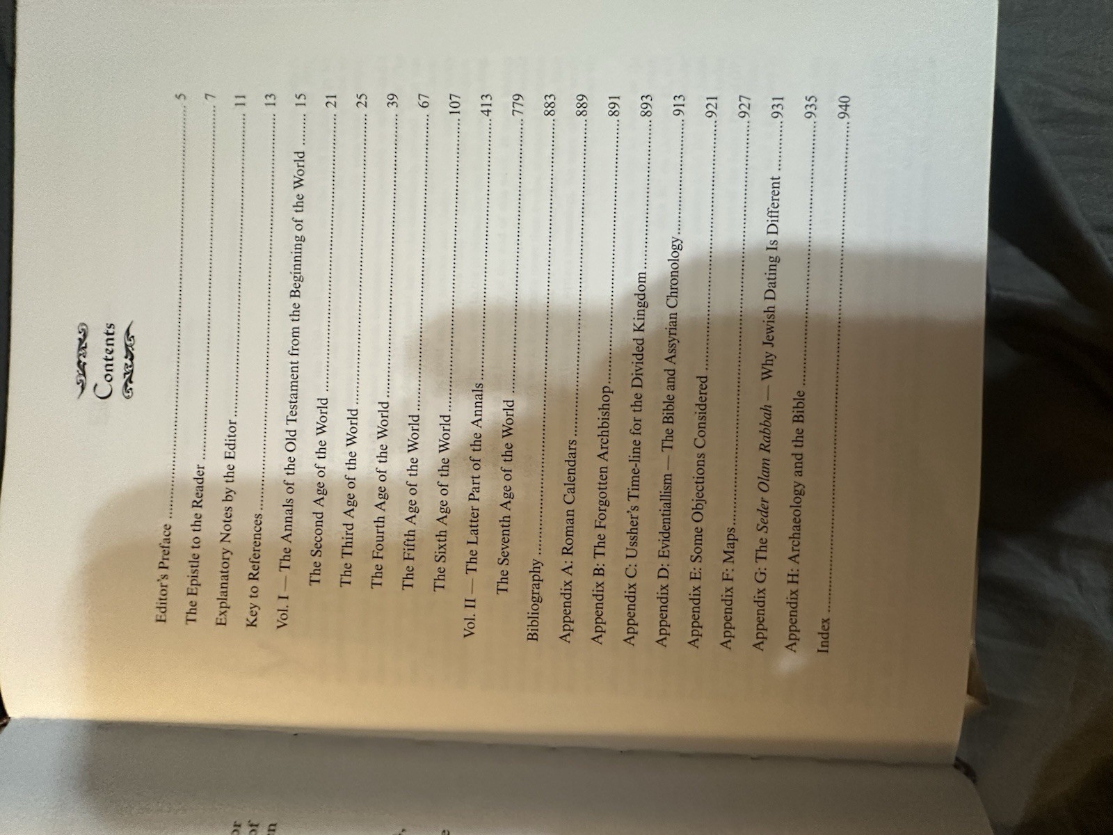Annals of the World : James Ussher’s Classic Survey of World History Hardcover