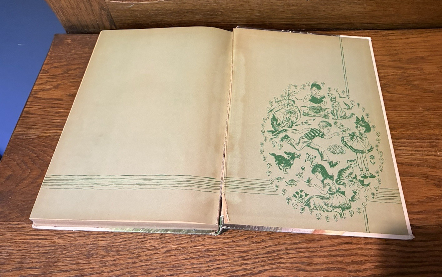Fairy Tales by Whitman Publishing 1950 LARGE Size Children’s Book