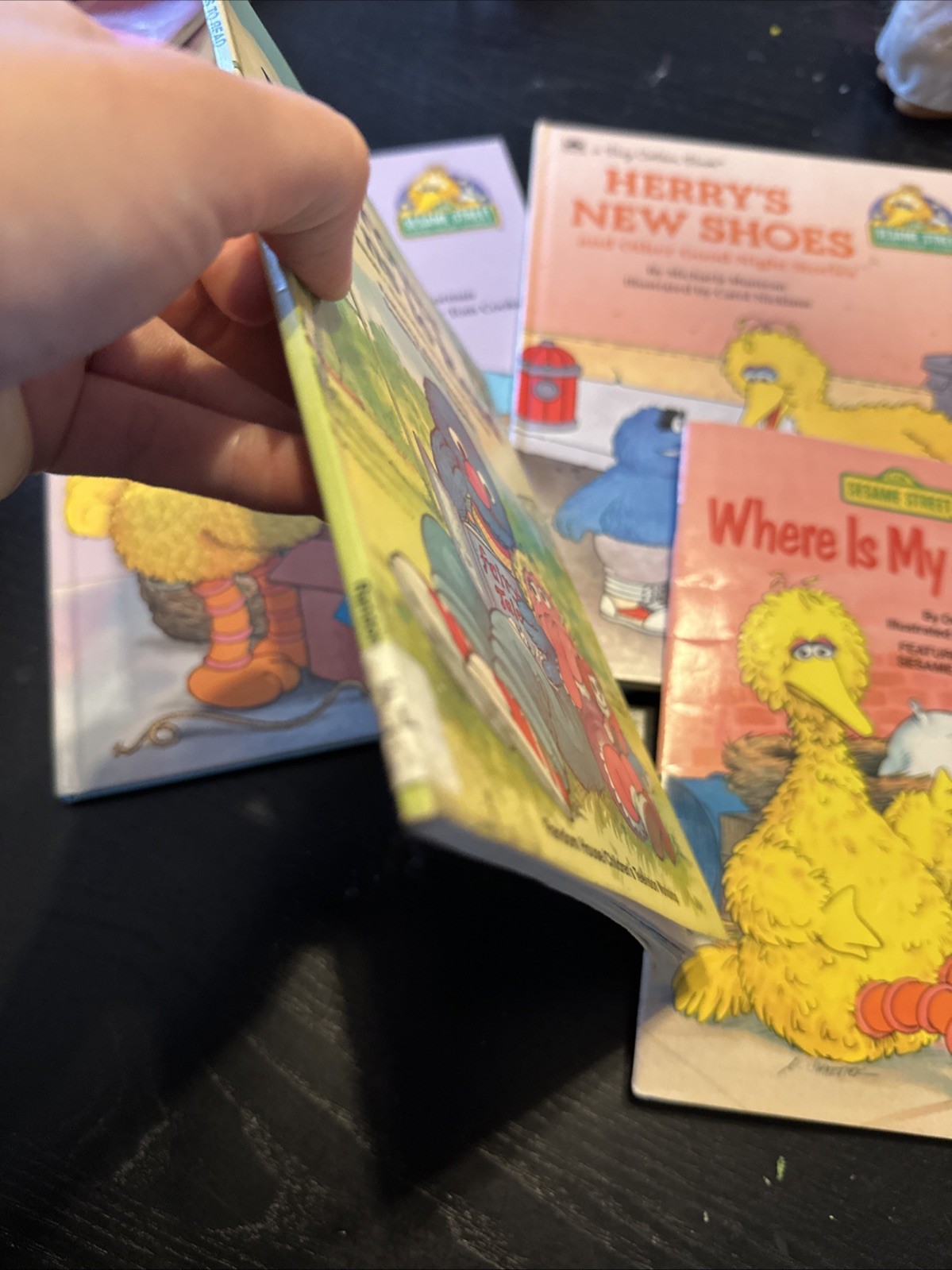 Sesame Street Book Lot Of 4 Books