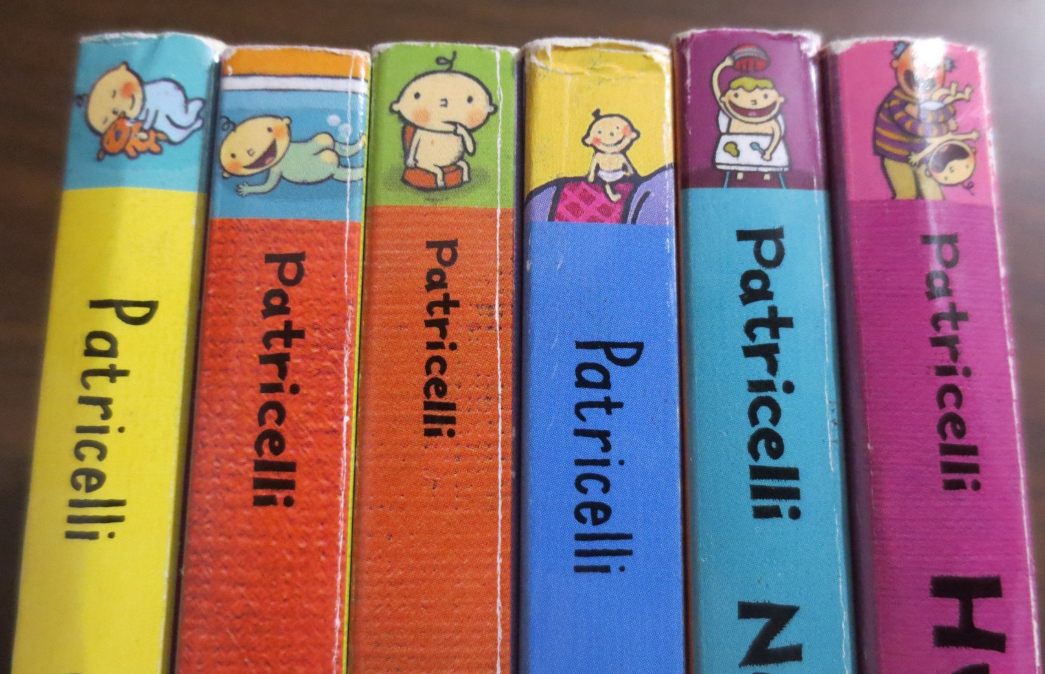 Lot of 6 By LESLIE PATRICELLI Board Book Set for Toddlers