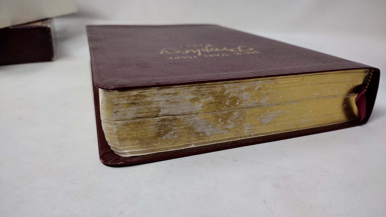 The Jack Van Impe Prophecy Bible Leather Limited Special Edition KJV RED Jesus