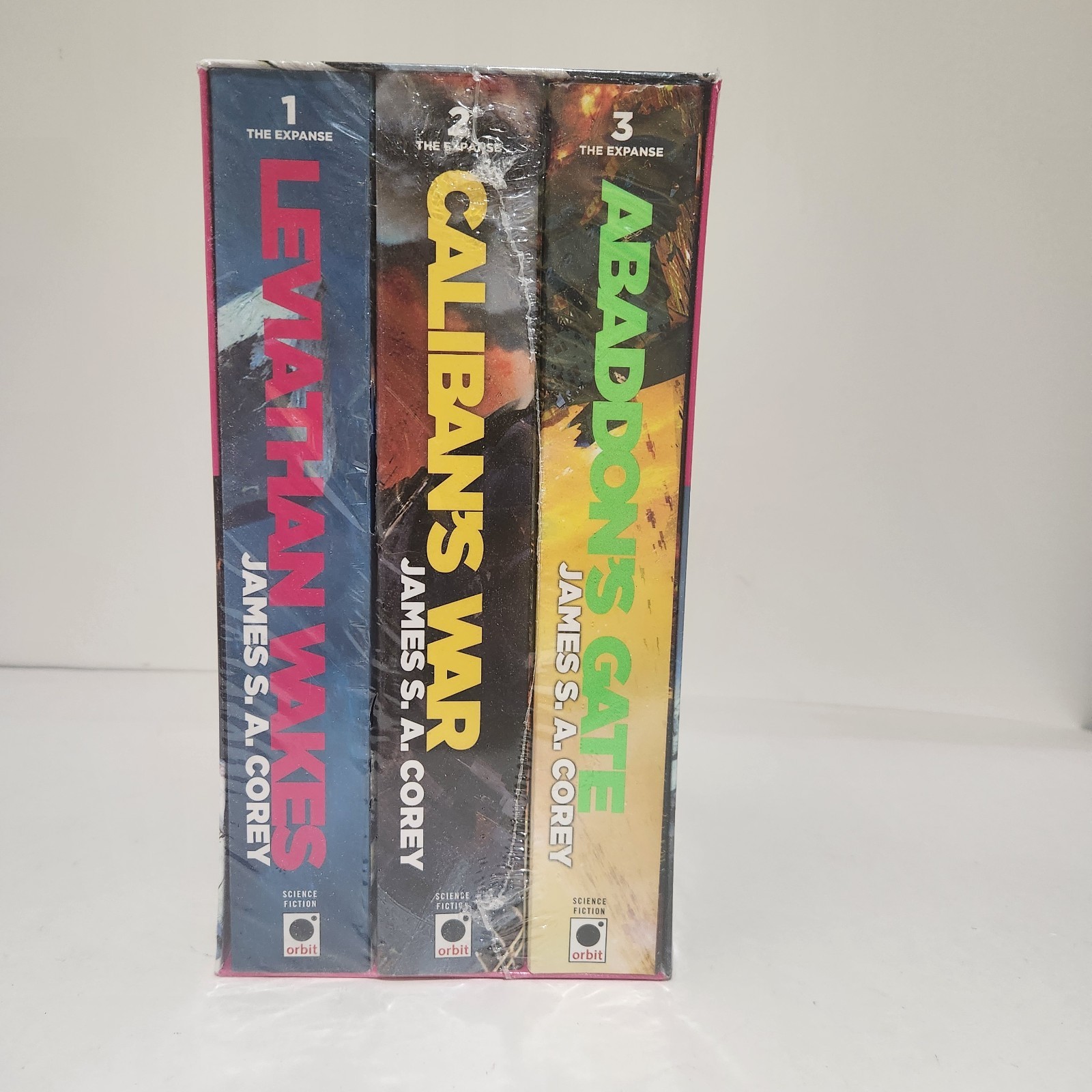 James Corey – Expanse Boxed Set: Books 1 – 3; slipcase, NEW, SEALED