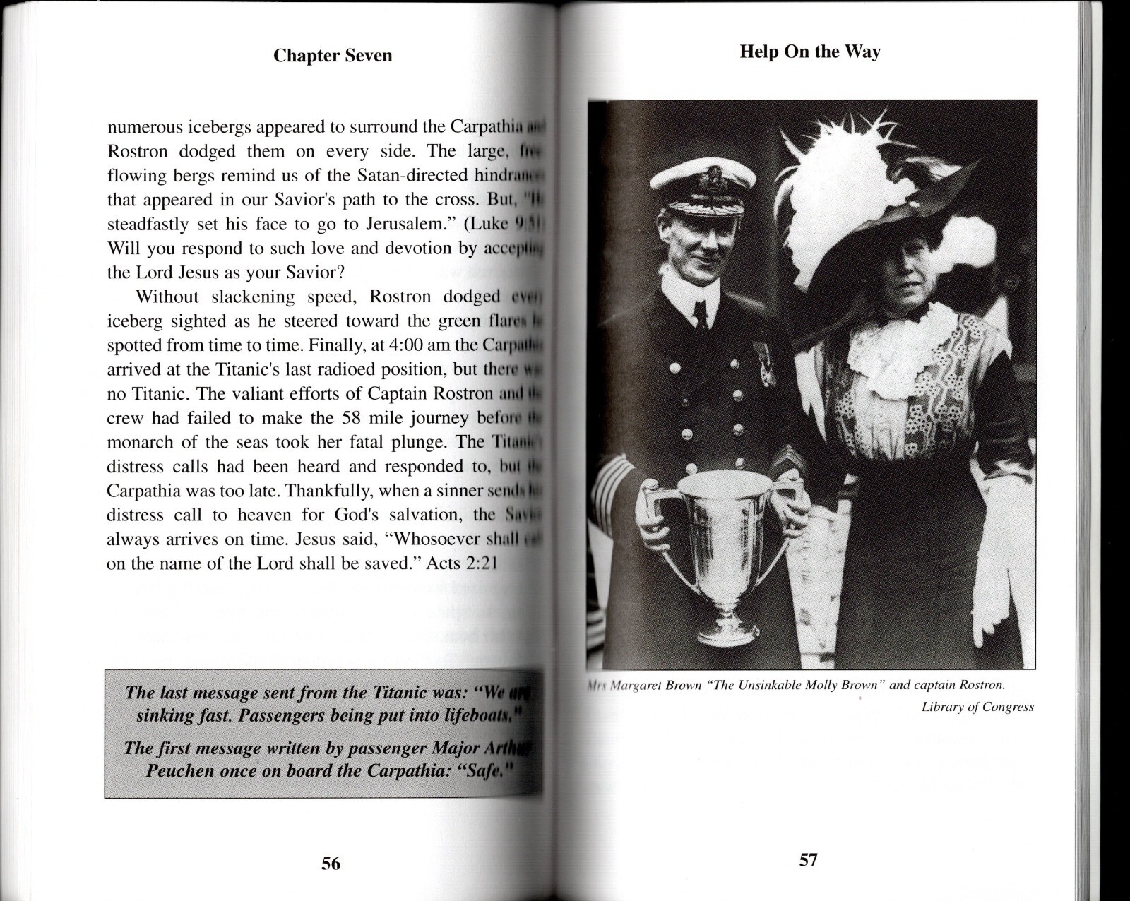 The TITANIC TRAGEDY Arnot P. McIntee 84 pages Clear and Descriptively written