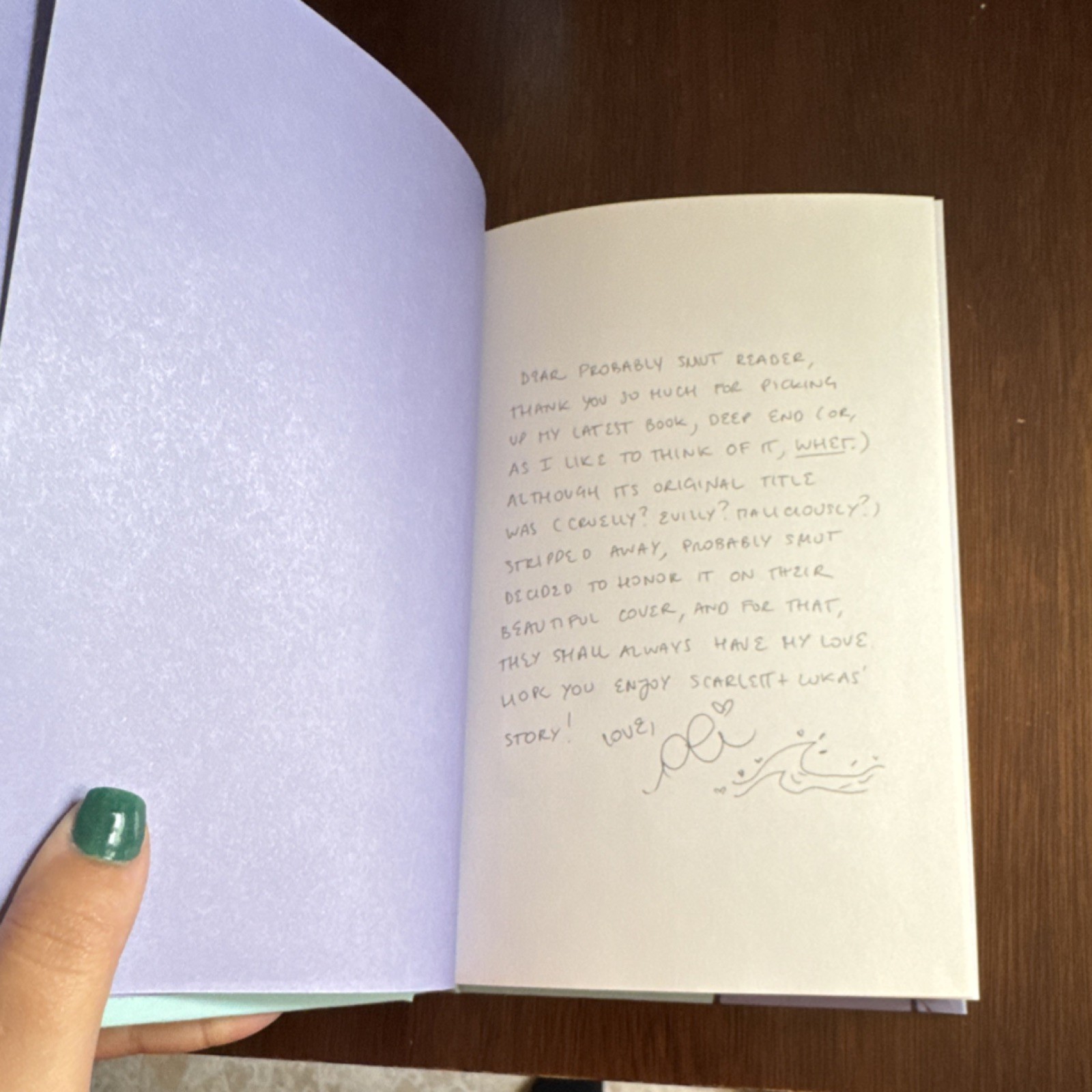 Probably Smut Special Edition Deep End By Ali Hazelwood Hardcover