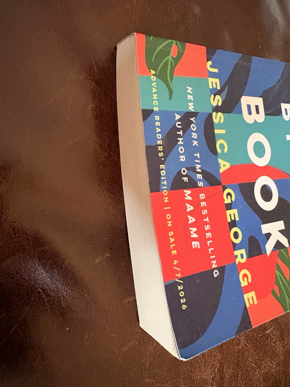 Love by the Book ARC Jessica George Paperback 2026 Advanced Readers Edition