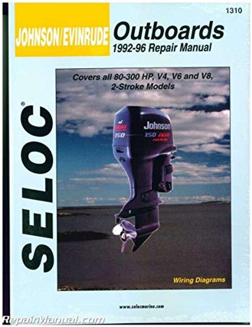 Seloc’s Johnson/Evinrude outboard. by Joan Coles