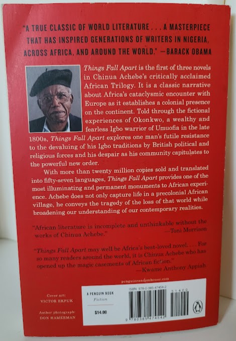 Things Fall Apart (2017) Achebe, Chinua [Penguin Books, Tr. Pbk.] 117th printing