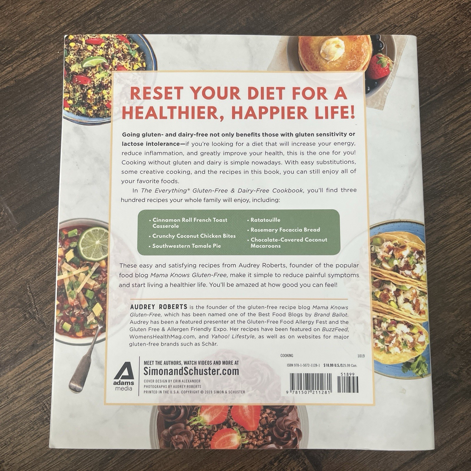 Everything Gluten-Free and Dairy-Free Cookbook by Audrey Roberts 9781507211281