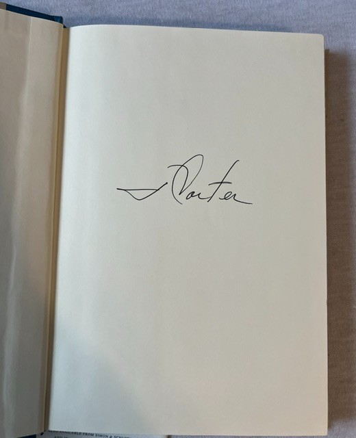 „An Hour Before Daylight“ Jimmy Carter signed book like new condition