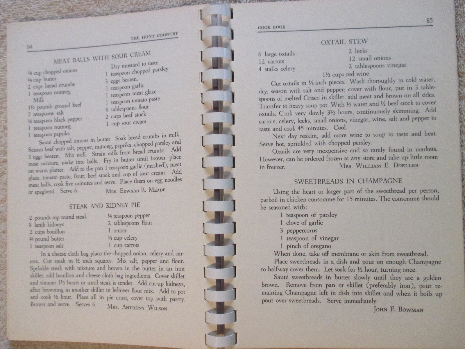 1967 Warrenton, VA Virginia horse fox HUNT COUNTRY vintage equestrian Cookbook