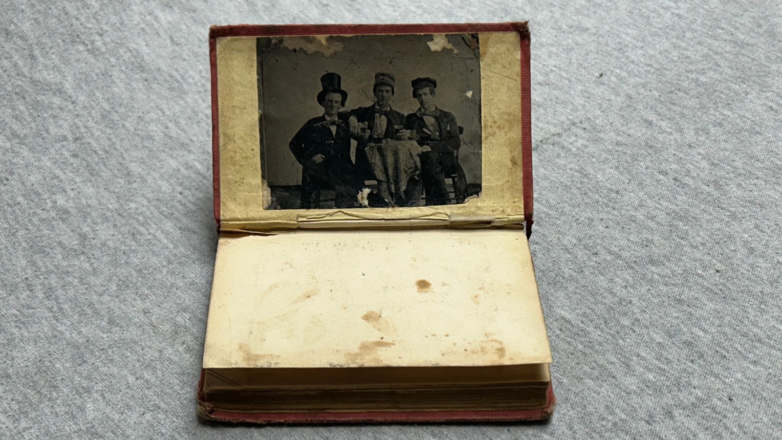 Dated 1847, FLORA’S ALBUM Language of Flowers Mini Antique Book
