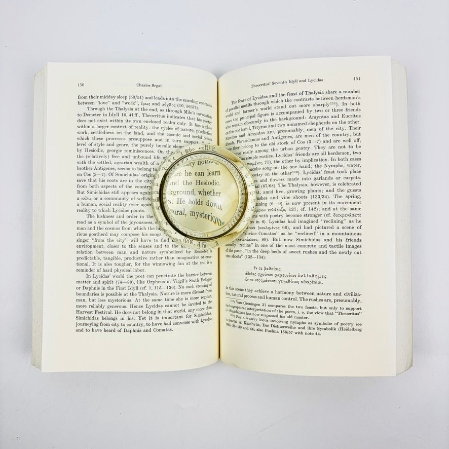 Poetry and Myth in Ancient Pastoral Charles Segal 1981 Thoecritus & Virgil
