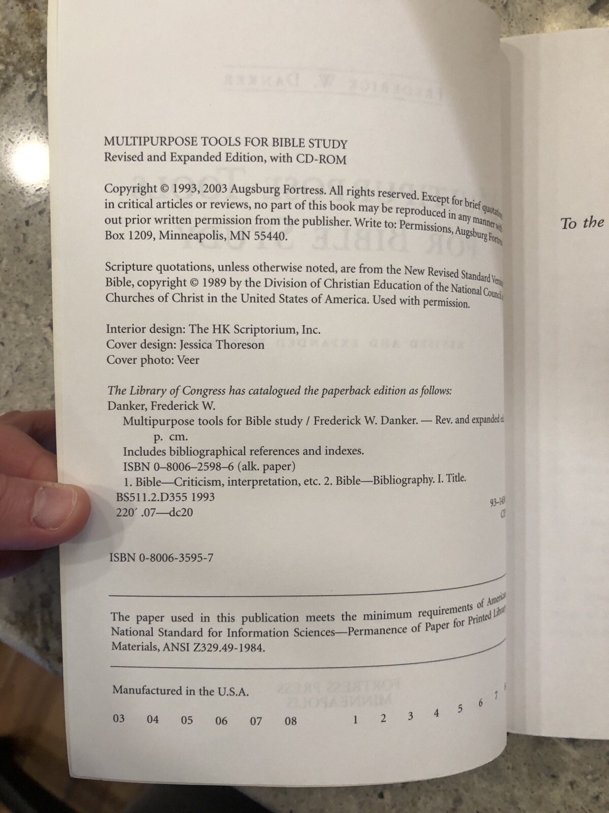 Multipurpose Tools for Bible Study by Frederick W. Danker (2003, CD-ROM)