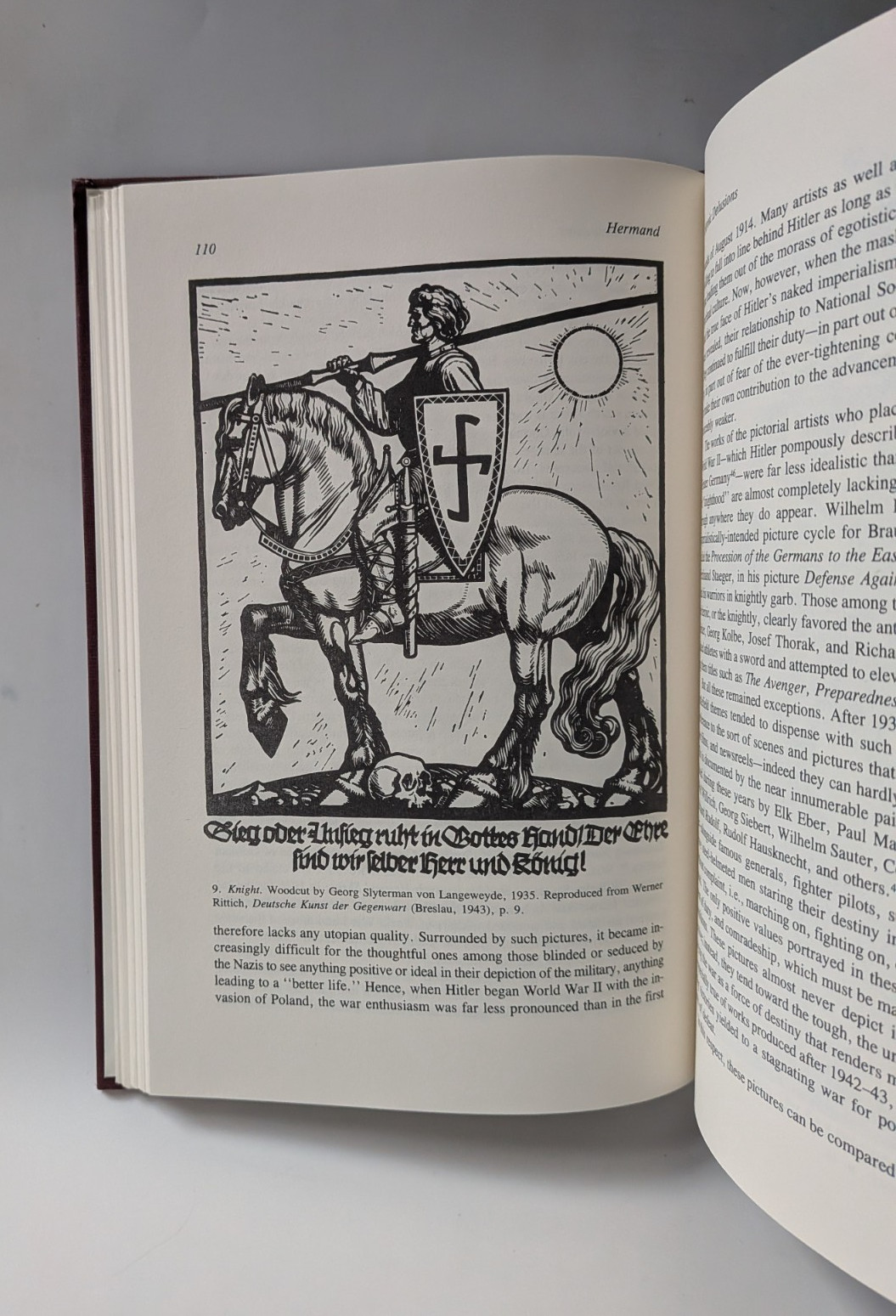 1914/1939 German Reflections Two World Wars Grimm Hermand 1992 HC 1st Ed WW1 WW2