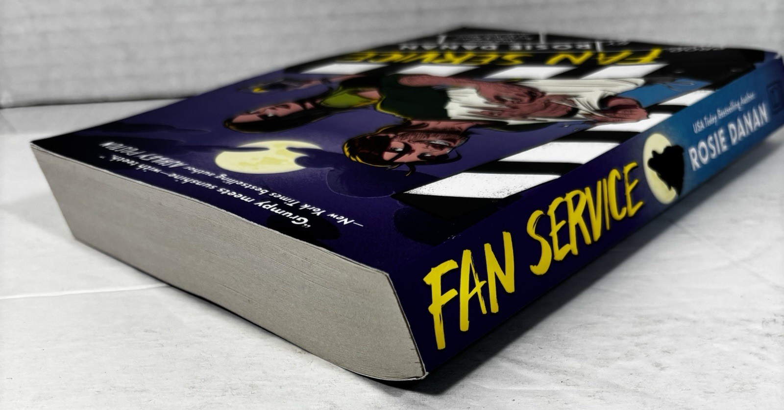 Fan Service Rosie Danan SC Book Sexy Paranormal Rom-Com Romance Wolf Blood Moon