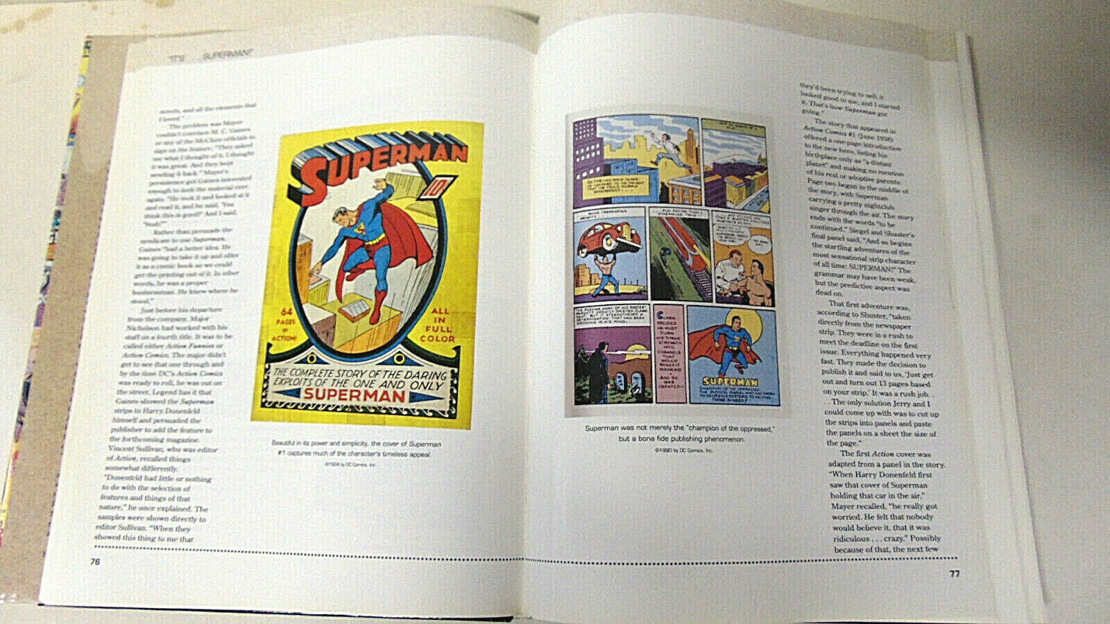 Over 50 Years of American Comic Books RON GOULART 1991 1st Edition Hardback w/DJ