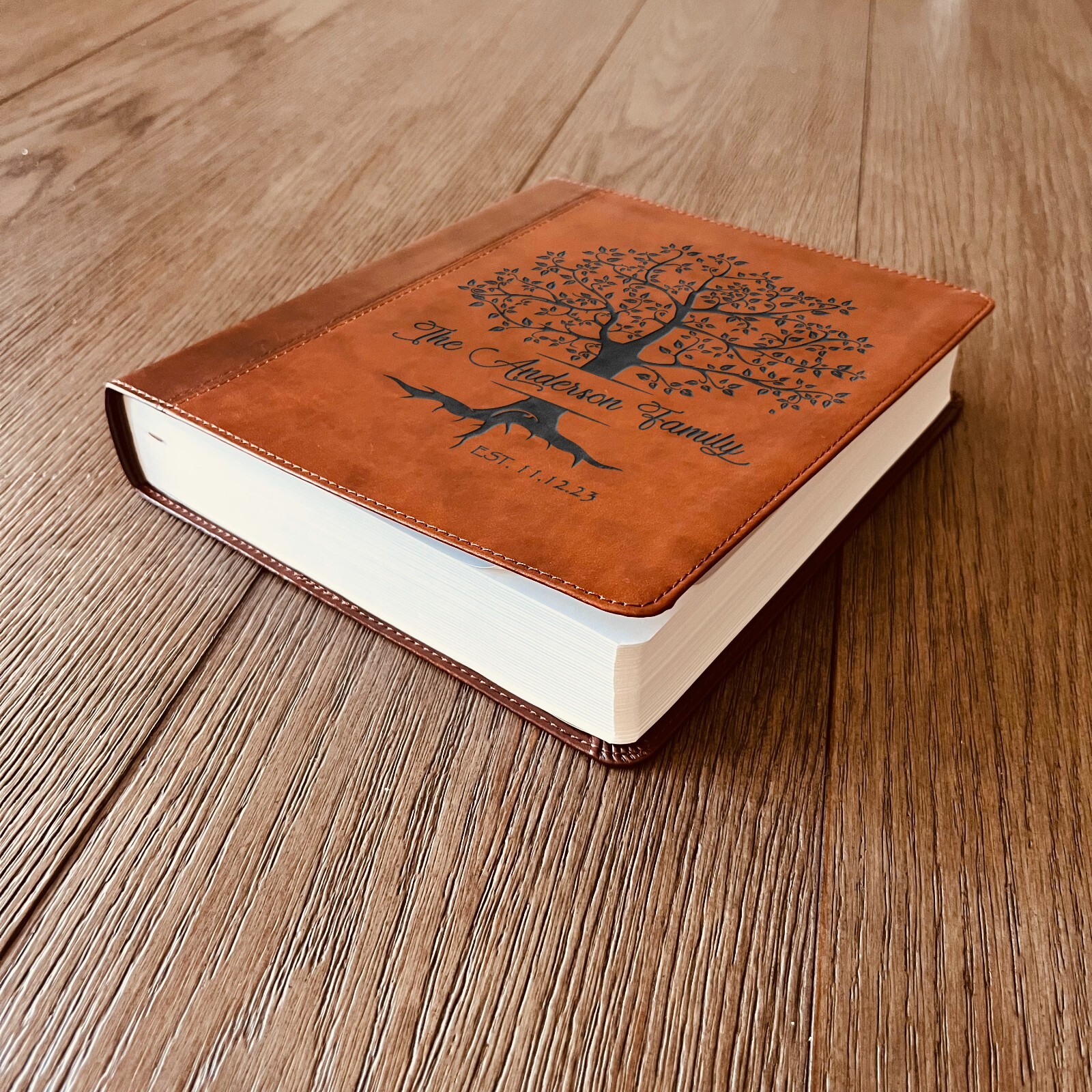 Personalized Family Bible | Custom ESV Family Tree Study Bible | Wedding Gifts