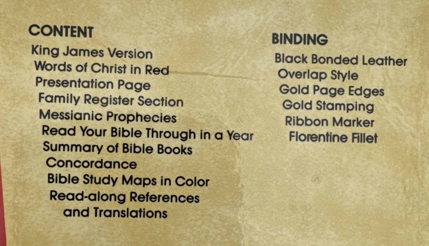 Nelson Giant Print Bible KJV Bonded Leather (Open Box) 544 Black -SHIPS FREE!