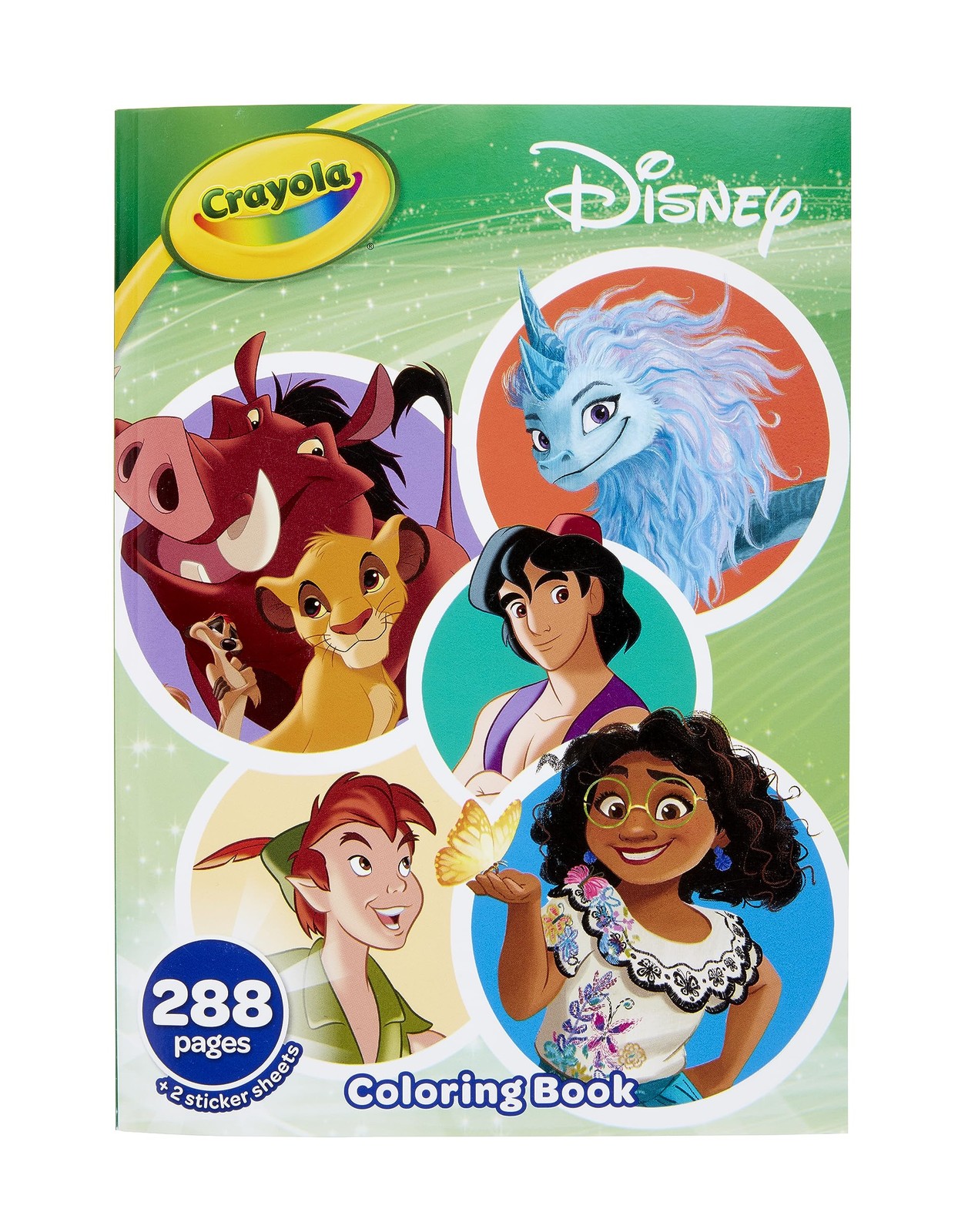 Coloring Book Big Book of Disney Animation 288 Coloring Pages Gift for Kids Age