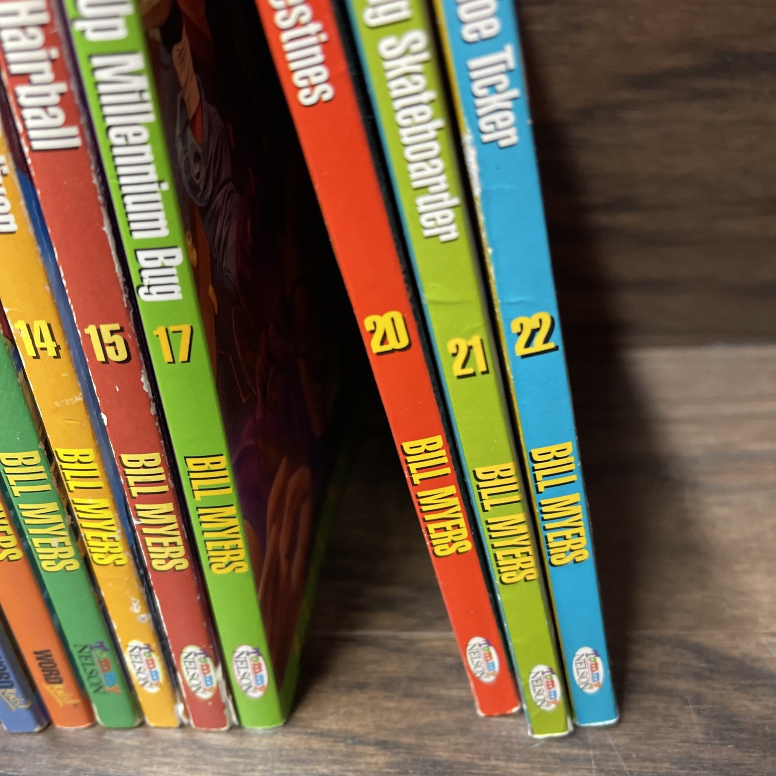 MY LIFE AS A * LOT OF 15 BOOKS by BILL MYERS Kids Novels Fiction Paperback Set