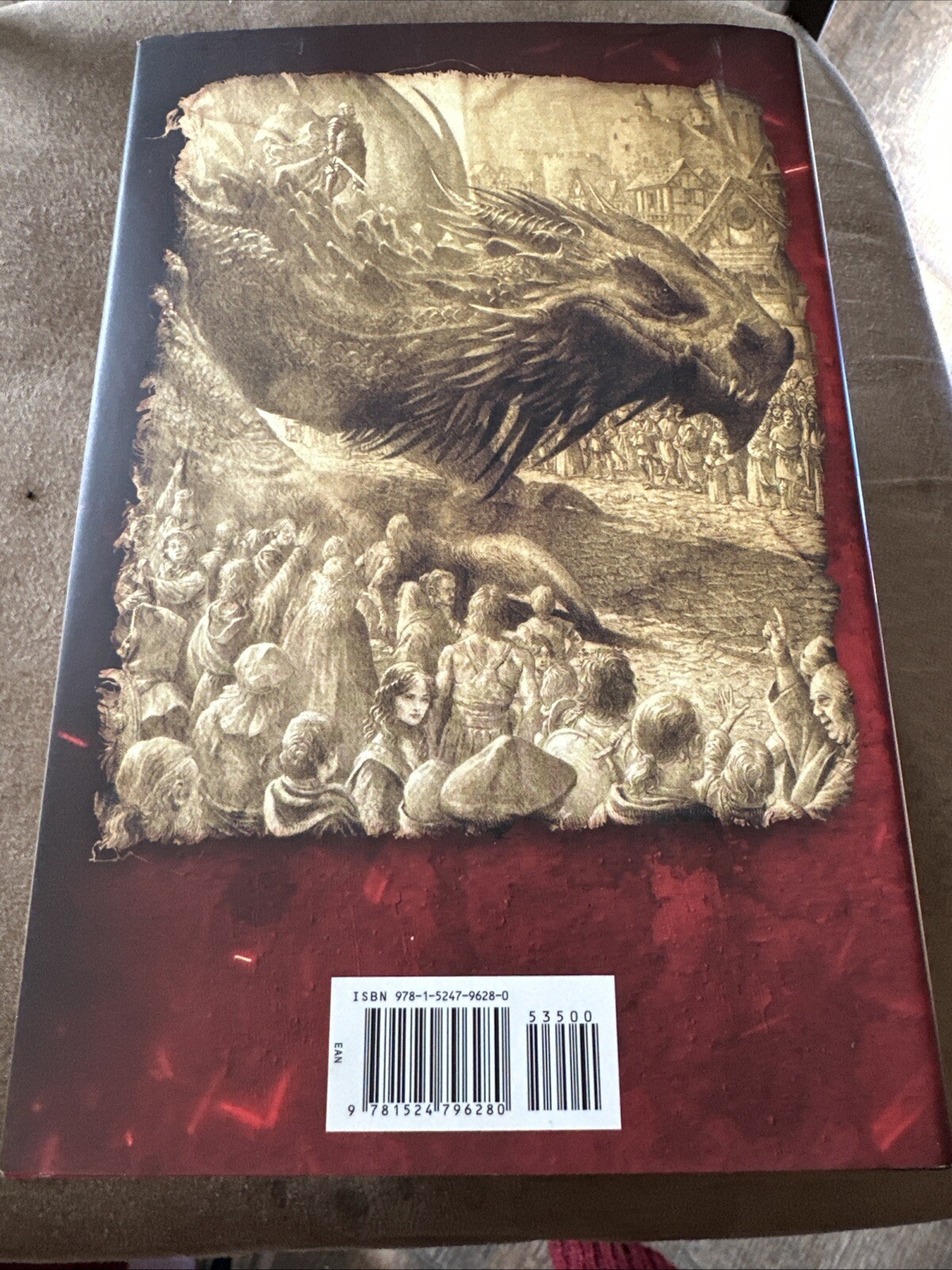 FIRE & BLOOD- George R.R. Martin-(2018 HC/DJ) First Edition ( A Game Of Thrones)
