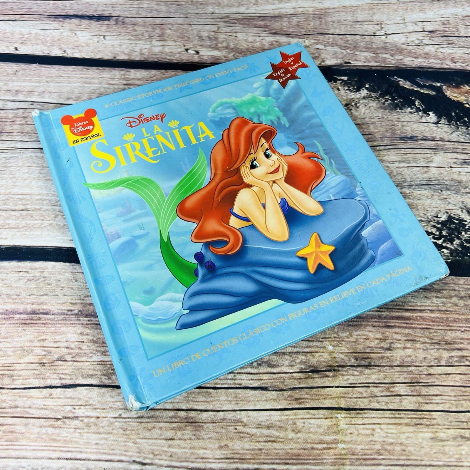 La Sirenita / The Little Mermaid (Libro de Disney en Español & English