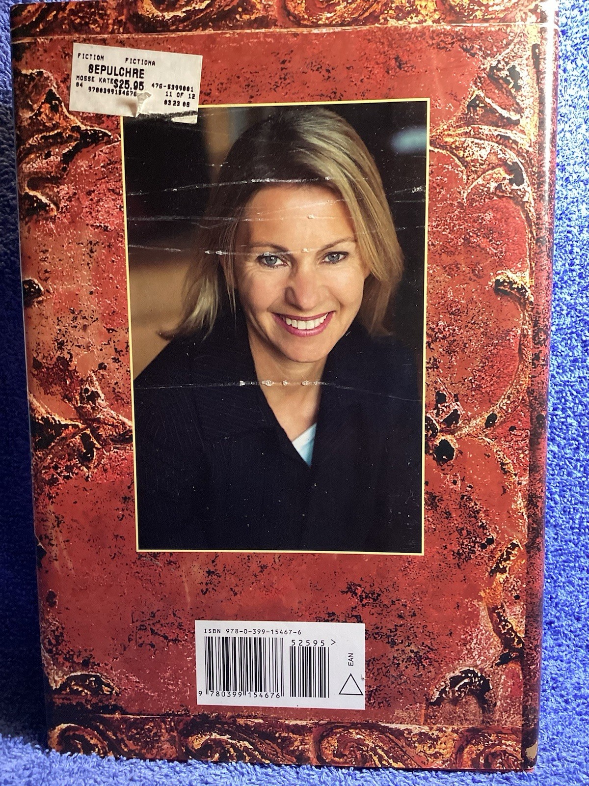 Novel “Sepulchre” Kate Moses 572 Pages 2007 G.P. Putnam