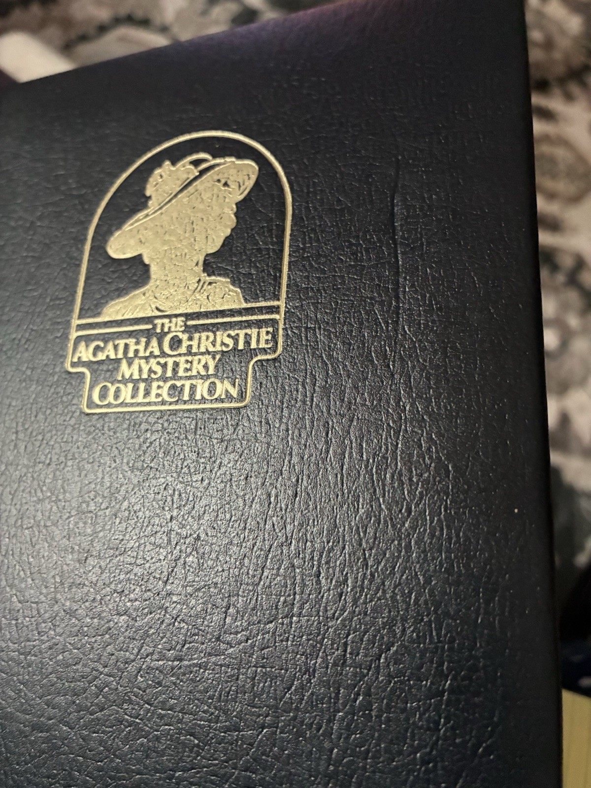 Agatha Christie Bantam Mystery Collection Hardcover Leatherette YOU CHOOSE