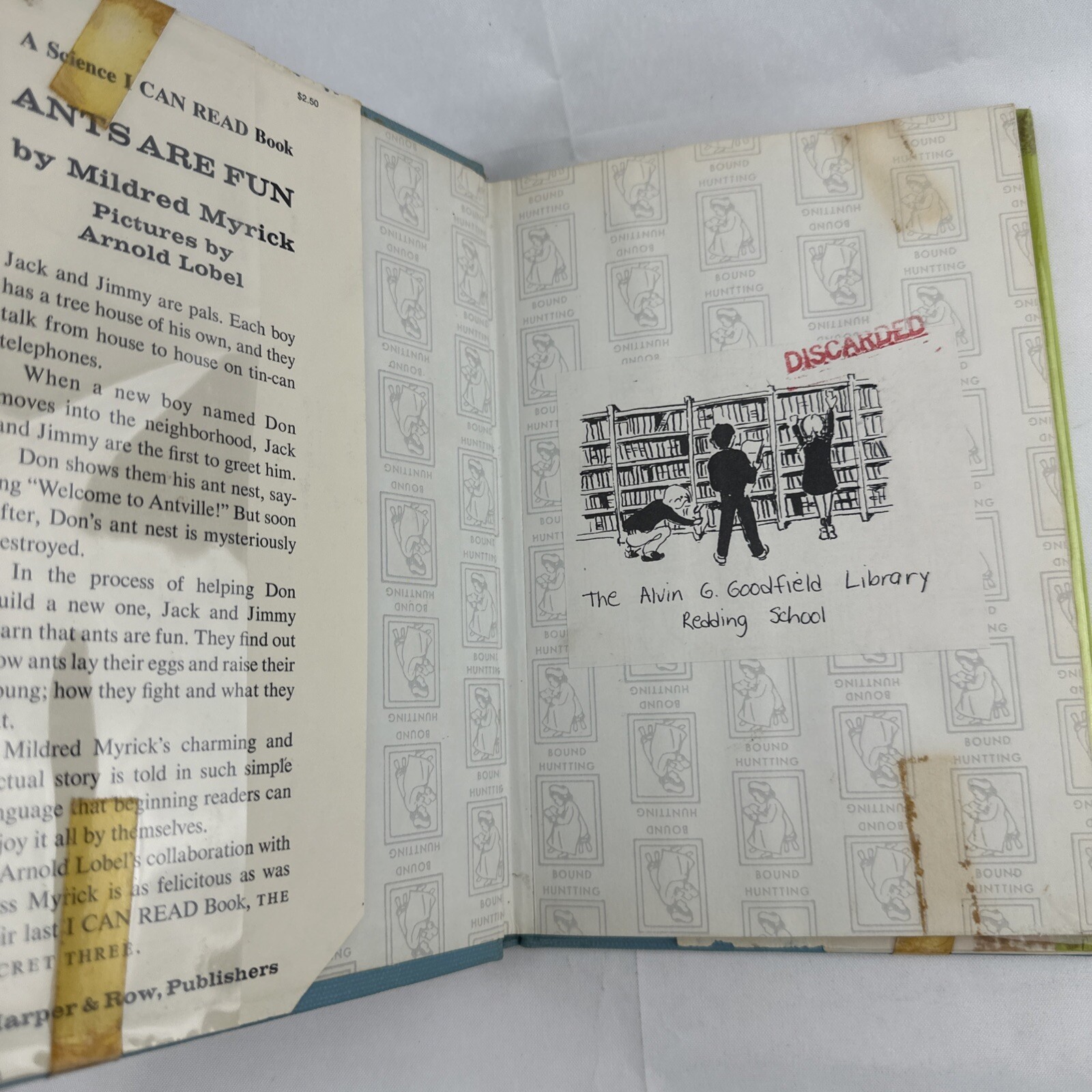 Ants Are Fun Mildred Myrick Arnold Lobel 1968 Hardcover I Can Read
