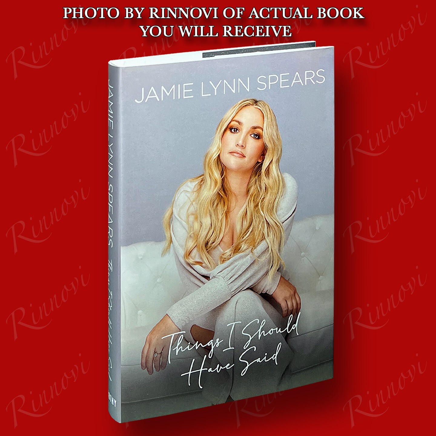 Things I Should Have Said SIGNED Jamie Lynn Spears (2022,HC,1st/1st) BRAND NEW
