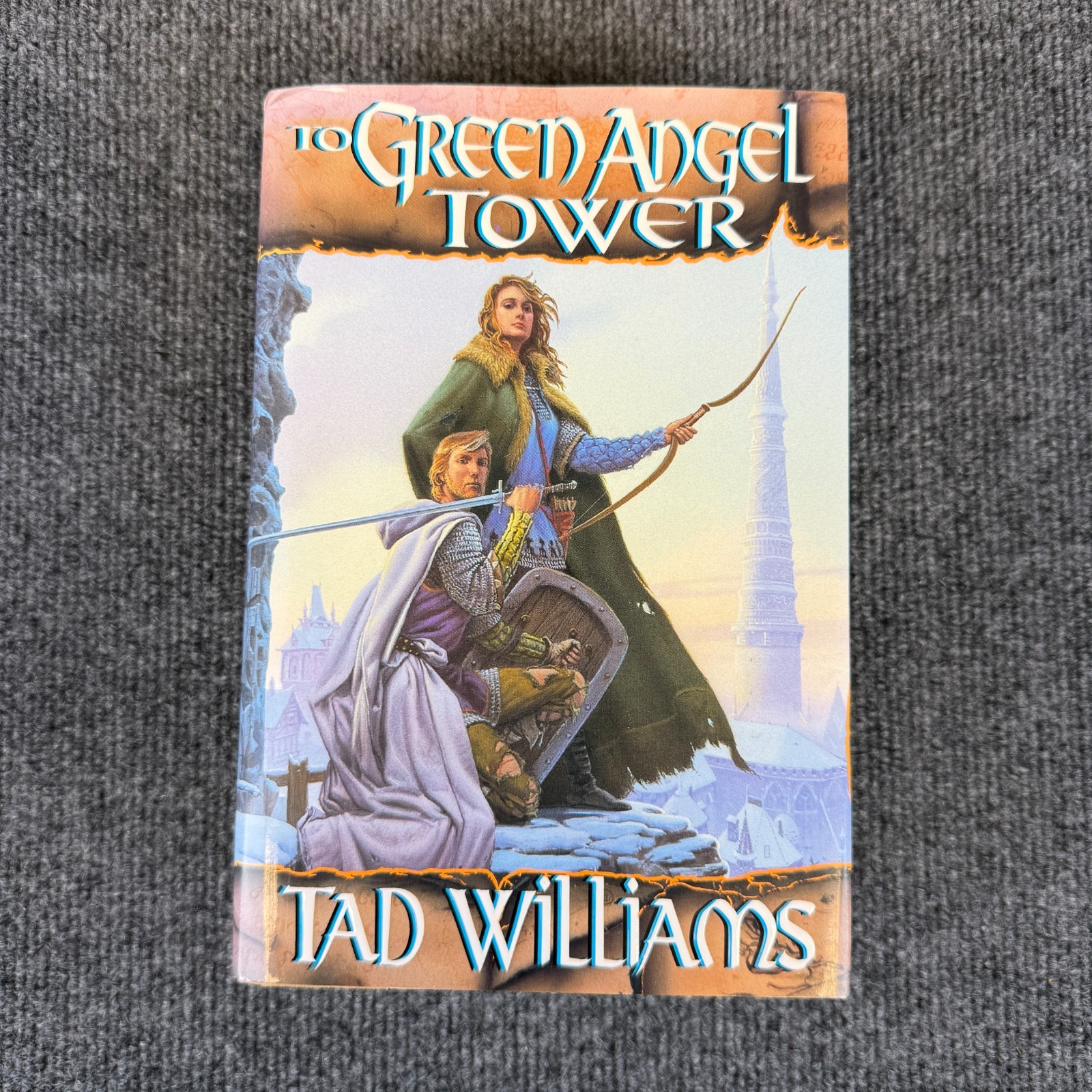 To Green Angel Tower by Tad Williams (1993 Hardcover) First Printing Excellent