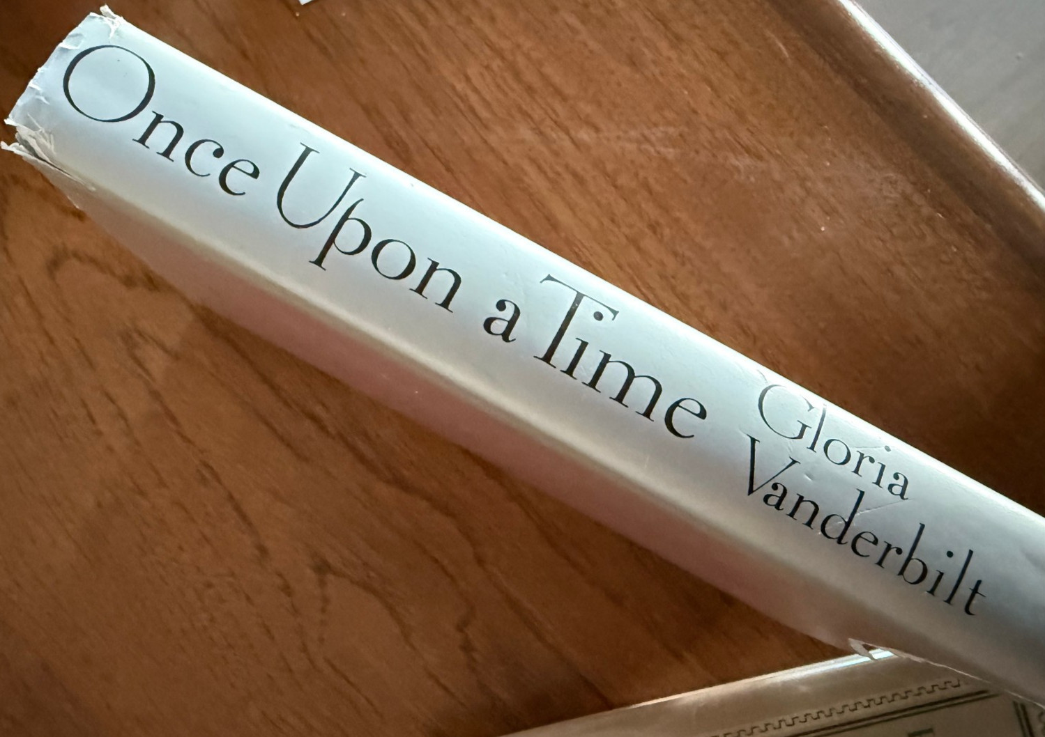 Once Upon a Time: A True Story Gloria Vanderbilt First Signed Edition REDUCED
