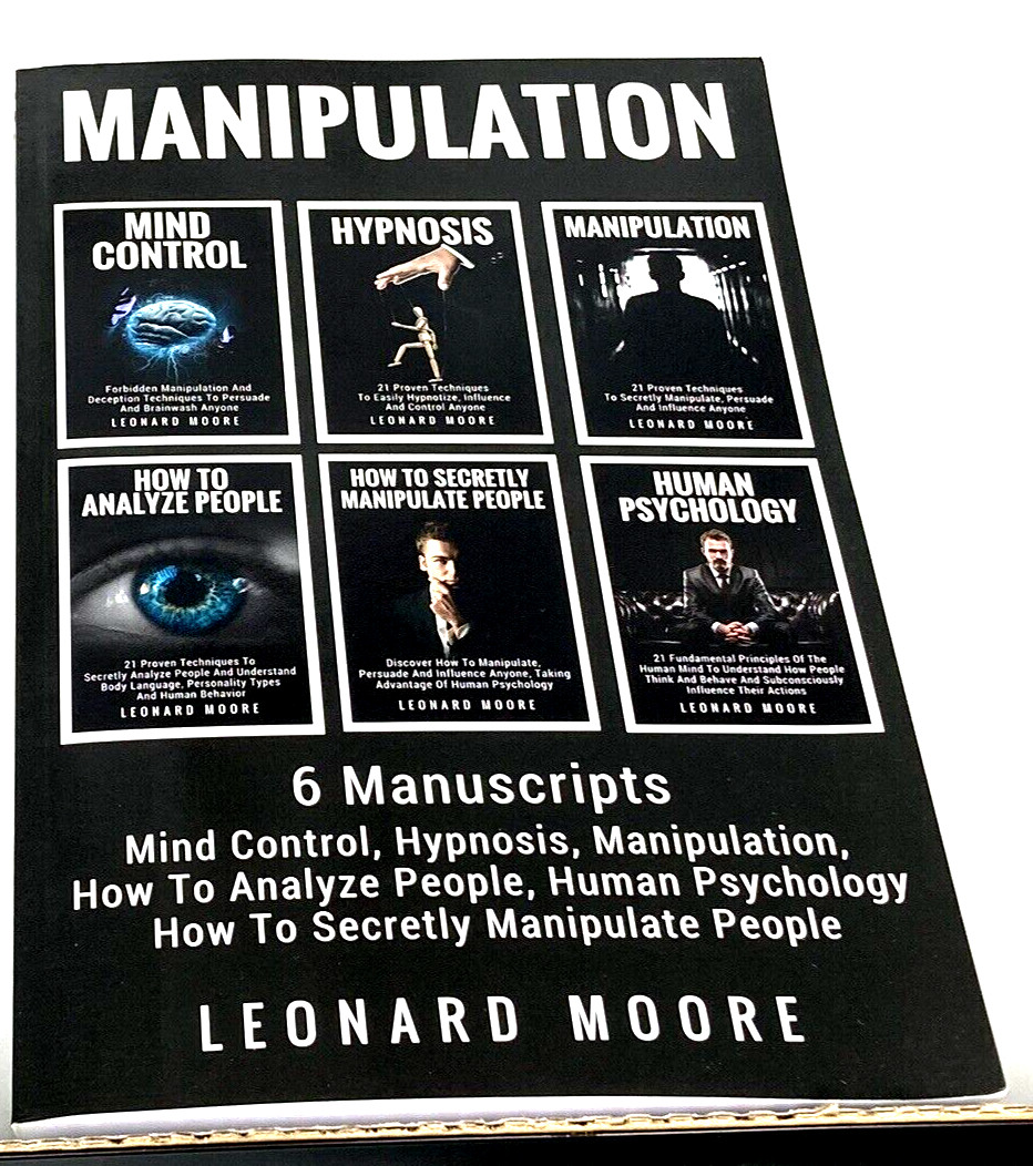 preowned, MANIPULATION (6 manuscripts) MOORE, 396 pages, 2018, VGC