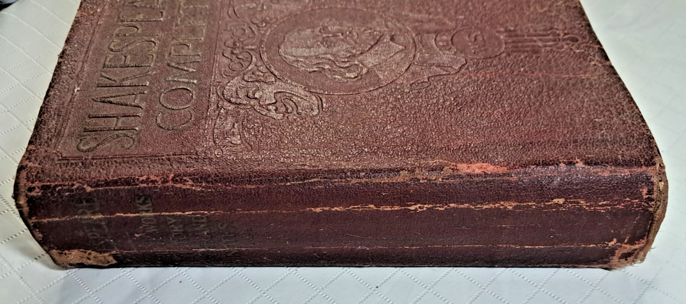 Antique Book “The Complete Works Of William Shakespeare” 1926