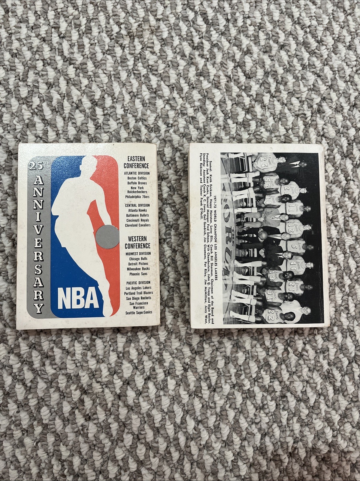 1972-73 and 1970-71 NBA OFFICIAL SPORTING NEWS BASKETBALL GUIDE WILT CHAMBERLAIN