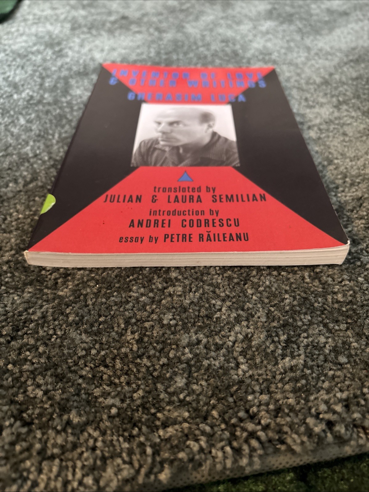 INVENTOR OF LOVE & OTHER WRITINGS (TRANSLATION SERIES) By Gherasim Luca & Julian