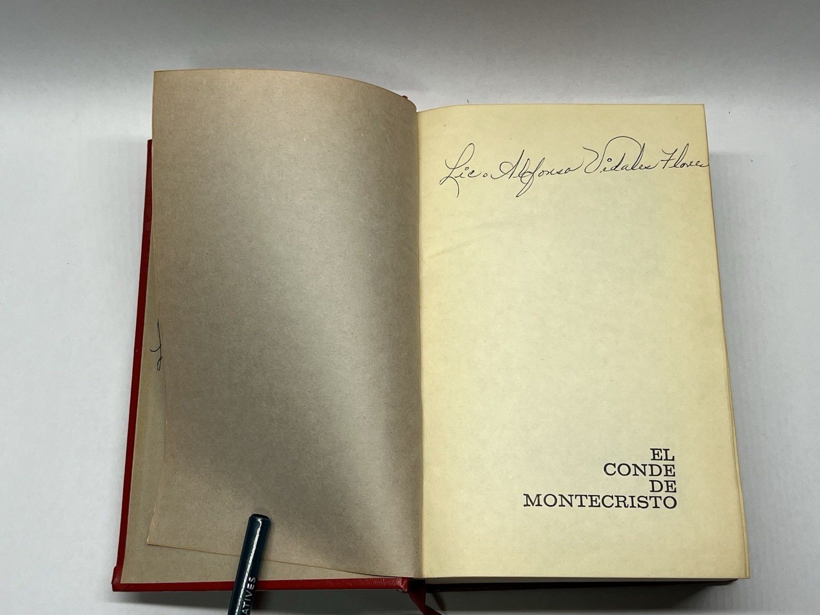 Alejandro Dumas : El Conde de Montecristo 1978 Bruguera Mexicana HC Spanish