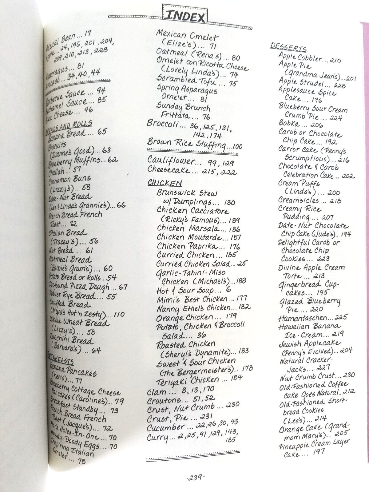 The Not-Strictly Vegetarian Cookbook Lois Dribin Paperback 1982 242 Pages Index