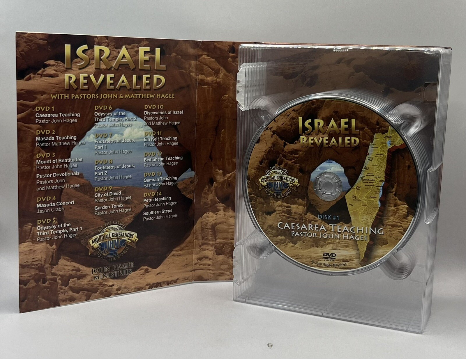 Signed Prophecy Study Bible John Hagee NKJV Israel Revealed 7 Letters Apocalypse