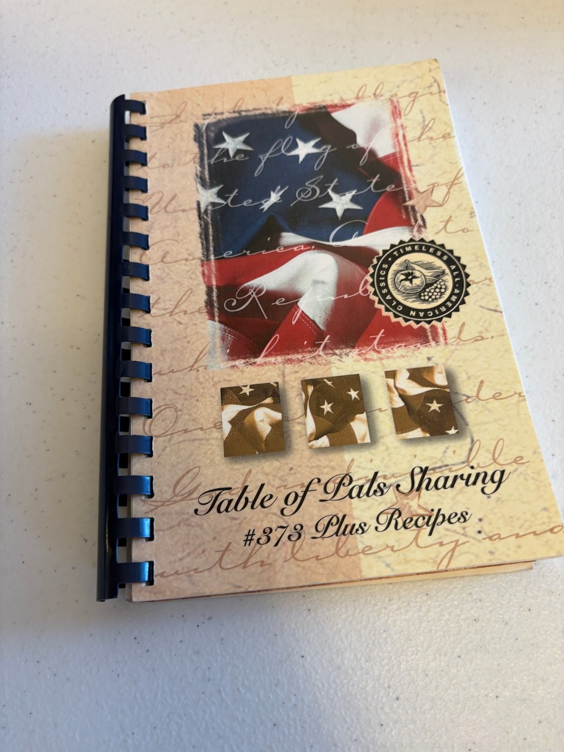 Table of Pals Sharing #373 Plus Recipes 2005 Cookbook American Morris Press