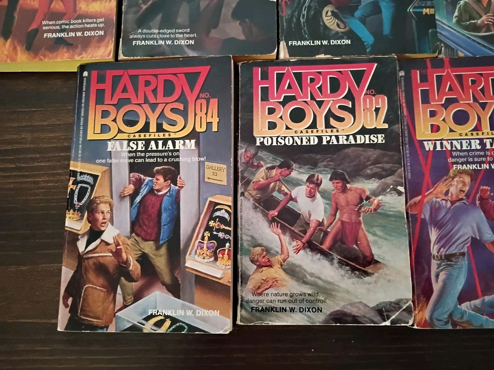Lot Of 13 Hardy Boys Casefiles