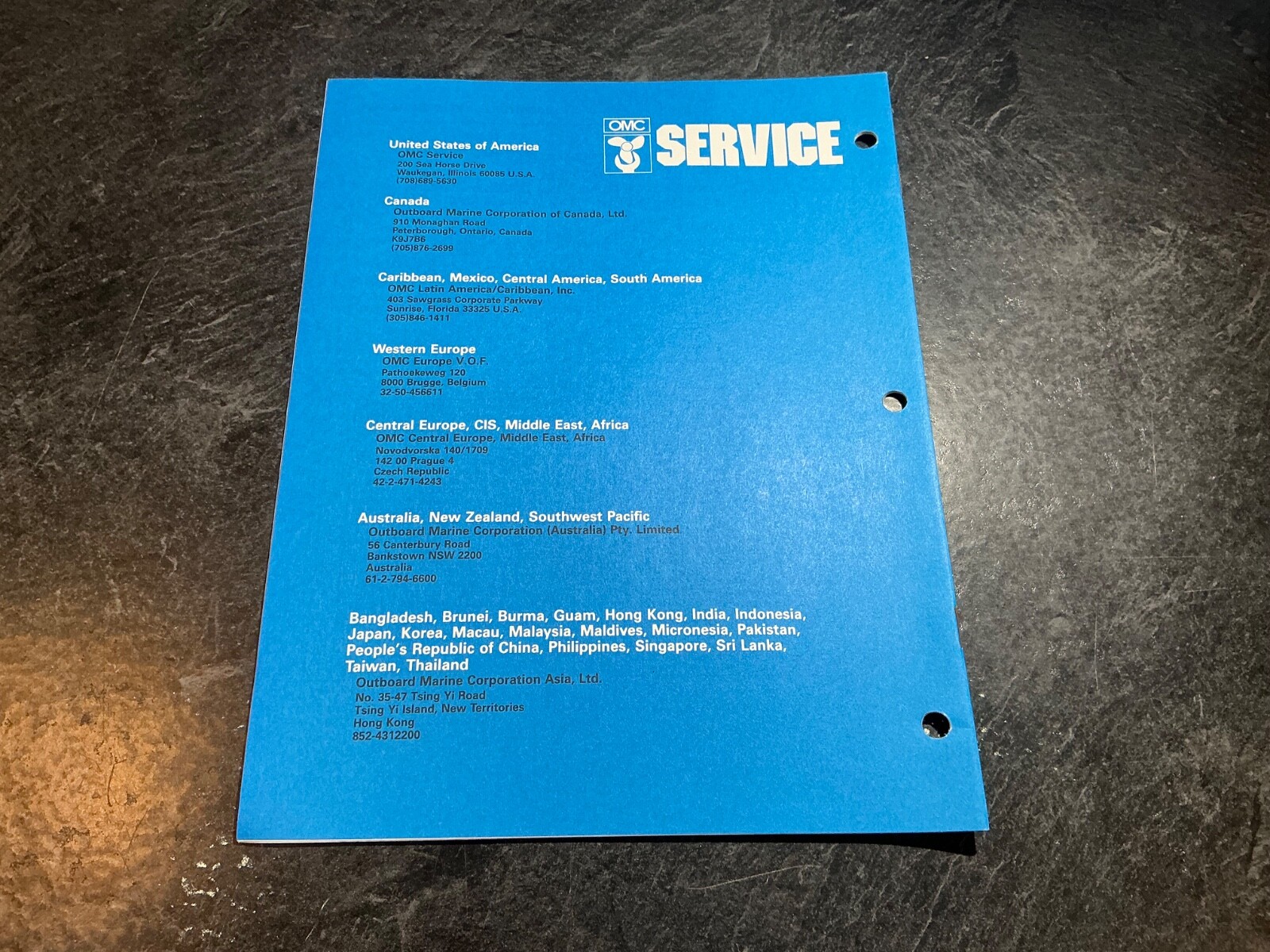 1994 Johnson & Evinrude 88 & 112 HP Outboard Parts Catalog 2 Stroke V4